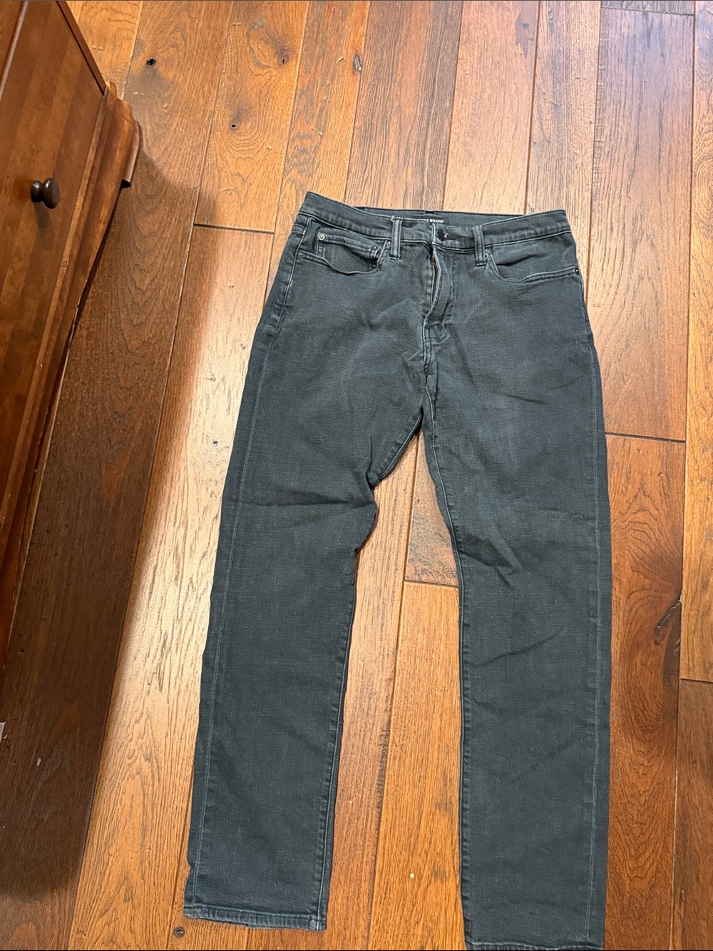 Lucky Brand Men's Black Straight-Leg Jeans